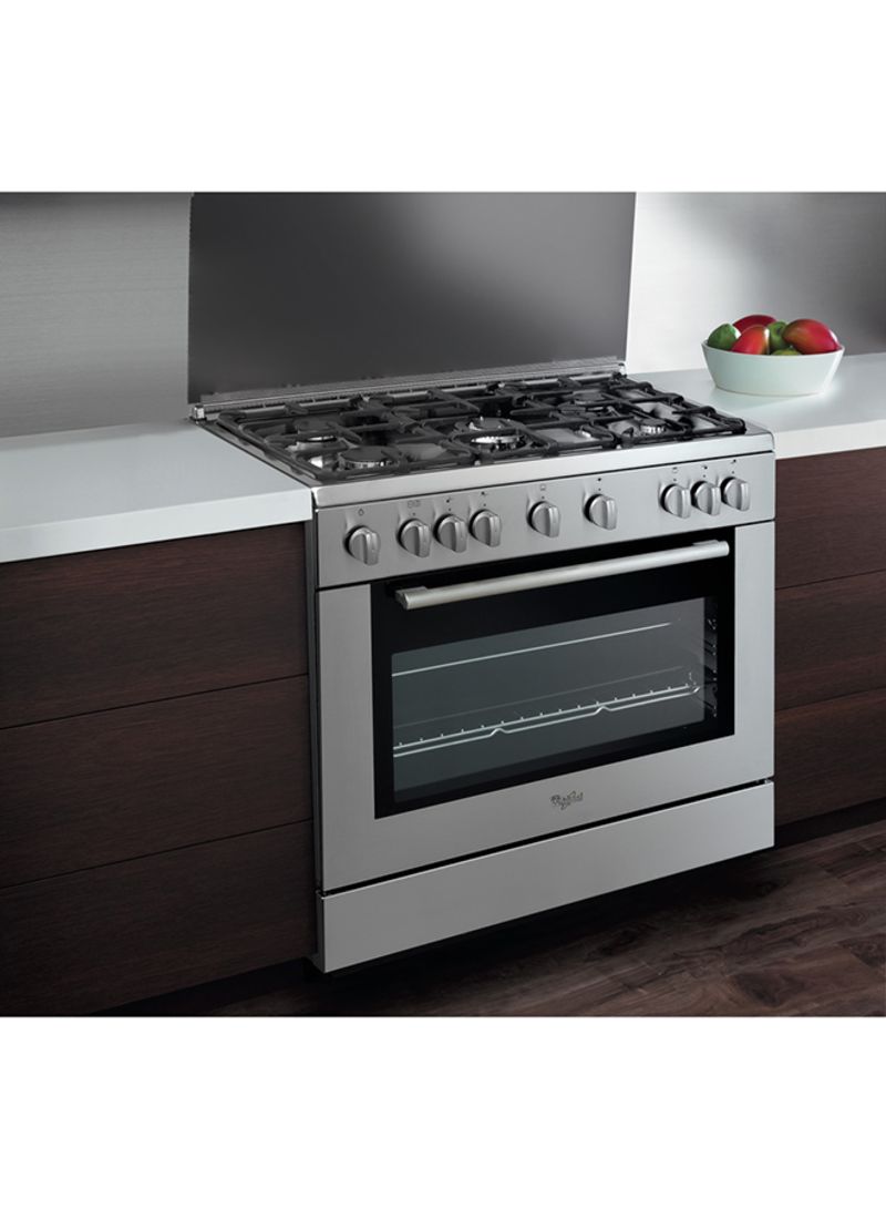 Gas Oven With Gas Hob ACM 9413/1 G/IX Silver